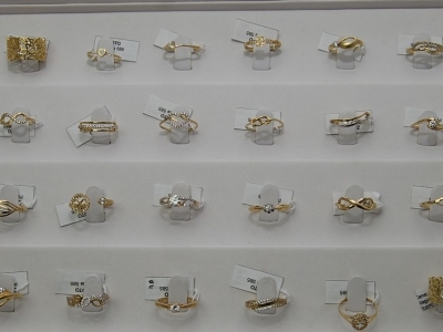 pierścionki ze złota próby 585
